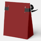 Create Your Own Customize Monogram Color Match フェイバーボックス (裏面)