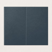 Create Your Own dark gray azure Folded Card (外部フラット)