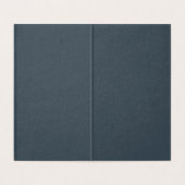 Create Your Own dark gray azure Folded Card (内部フラット)