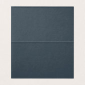 Create Your Own dark gray azure Folded Card (内部フラット)
