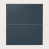 Create Your Own dark gray azure Folded Card (外部フラット)