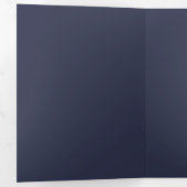 Create Your Own dark gray blue Custom Programs 三つ折りプログラム (内部最初)
