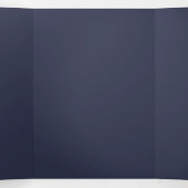 Create Your Own dark gray blue Custom Programs 三つ折りプログラム (内部中)