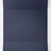 Create Your Own dark gray blue Custom Programs 三つ折りプログラム (内部中)