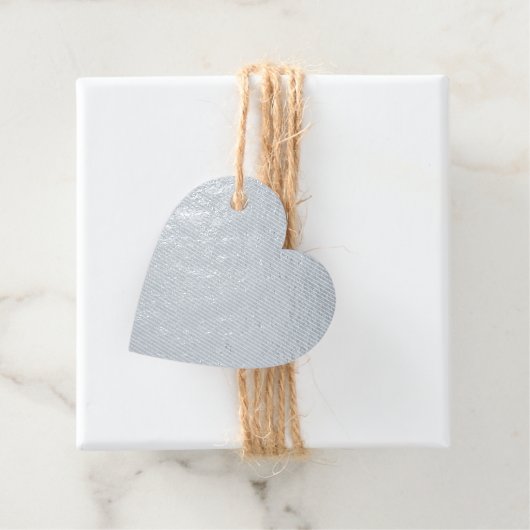 Create Your Own dark gray blue customizable フェイバータグ (箱)