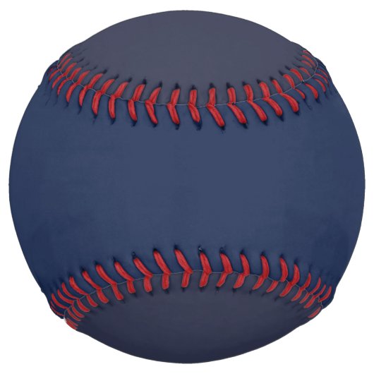 Create Your Own dark gray blue personalized ソフトボール (裏面)