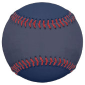 Create Your Own dark gray blue personalized ソフトボール (正面)