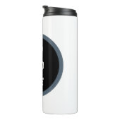 Create Your Own dark gray blue personalized タンブラー (回転右)