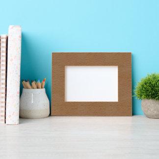  Create Your Own dark gray blue personalized  レーザー彫刻フレーム