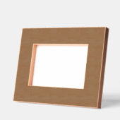  Create Your Own dark gray blue personalized  レーザー彫刻フレーム (左)