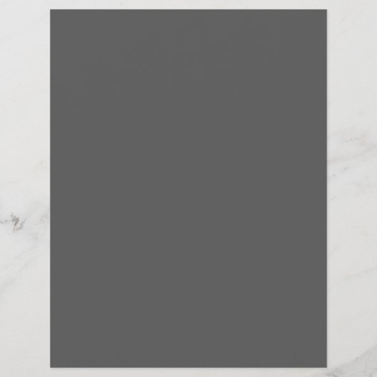 Create Your Own dark gray Custom Design チラシ (裏面)
