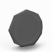 Create Your Own dark gray Custom Design フォトブロック (左)