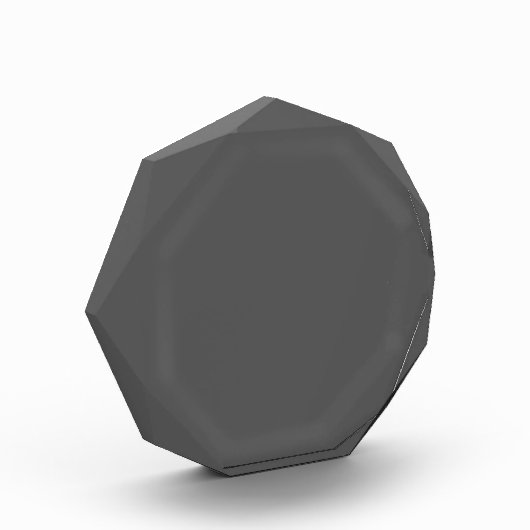 Create Your Own dark gray Custom Design フォトブロック (左)