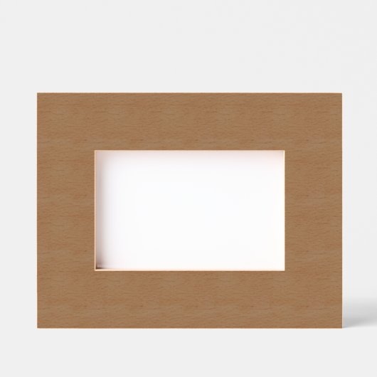 Create Your Own dark gray Custom Design レーザー彫刻フレーム (正面)