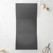 Create Your Own dark gray Custom Design 三つ折りプログラム (内部)