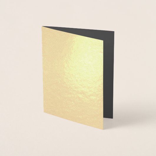 Create Your Own dark gray Custom Design 箔カード (正面)