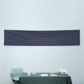 Create Your Own dark gray Custom personalized 横断幕 (トレードショー)