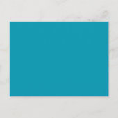 Create Your Own dark turquois Flexible シーズンポストカード (正面)