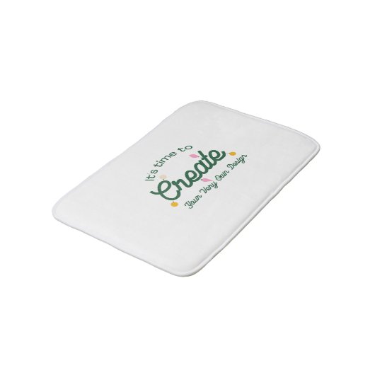 Create your own design バスマット (アングル)