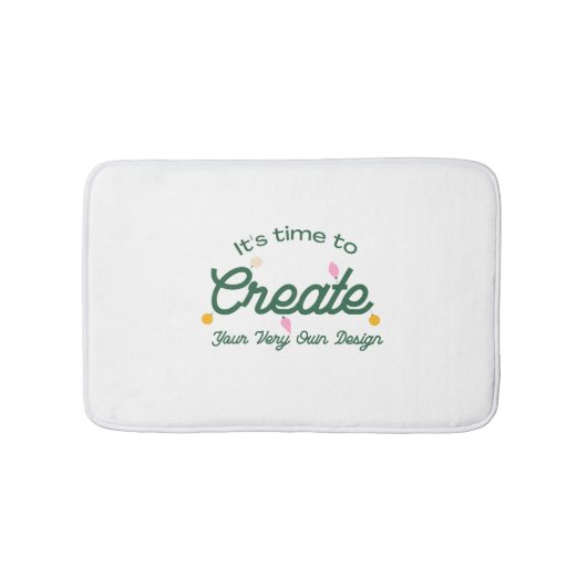 Create your own design バスマット (正面)