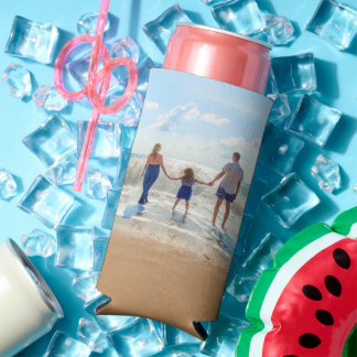 Create Your Own Design Custom Photo Can Coolers スリム缶クーラー