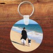 Create Your Own Design Family Photo Keychains Gift キーホルダー (正面)
