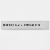 Create Your Own Design Name Door Sign Template サインプレート (正面)