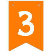 CREATE-YOUR-OWN DIYのカスタムで文字デザインな虹 バンティングフラッグ (第3の旗)