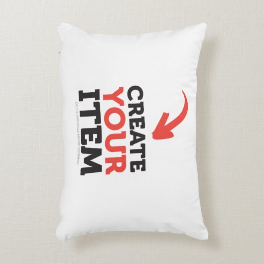 CREATE-YOUR-OWN DIYのカスタムなアップロードあなたのデザイン アクセントクッション (正面(垂直))