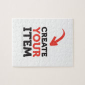 CREATE-YOUR-OWN DIYのカスタムなアップロードあなたのデザイン ジグソーパズル (横)