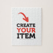 CREATE-YOUR-OWN DIYのカスタムなアップロードあなたのデザイン ジグソーパズル (縦)