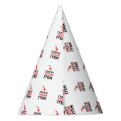 CREATE-YOUR-OWN DIYのカスタムなアップロードあなたのデザイン パーティーハット (裏面)