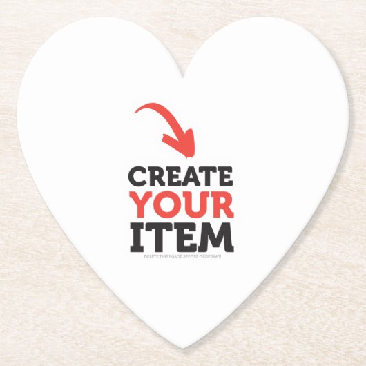 CREATE-YOUR-OWN DIYのカスタムなアップロードの結婚式のデザイン ペーパーコースター (正面)