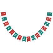 CREATE-YOUR-OWN DIYのカスタムな文字のクリスマス バンティングフラッグ (全)