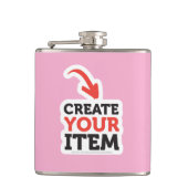 CREATE-YOUR-OWN DIYはバチェロレッテをカスタム設計します フラスク (正面)