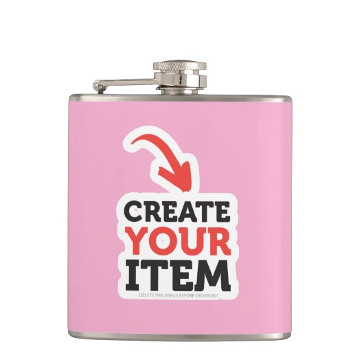 CREATE-YOUR-OWN DIYはバチェロレッテをカスタム設計します フラスク (正面)