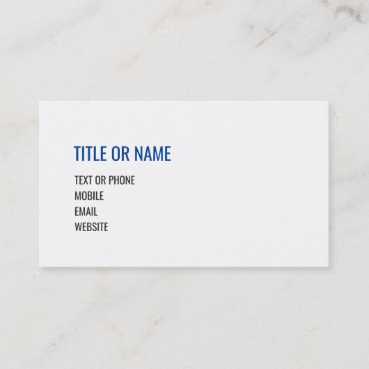 CREATE-YOUR-OWN DIYはブルーライン米国の旗を薄くします 名刺 (裏面)