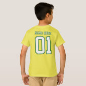 CREATE-YOUR-OWN DIY Custom design Boys Team Number Tシャツ (裏面フル)