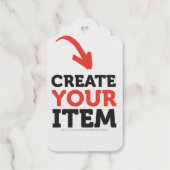 CREATE-YOUR-OWN DIY Custom upload wedding ギフトタグ (裏面)