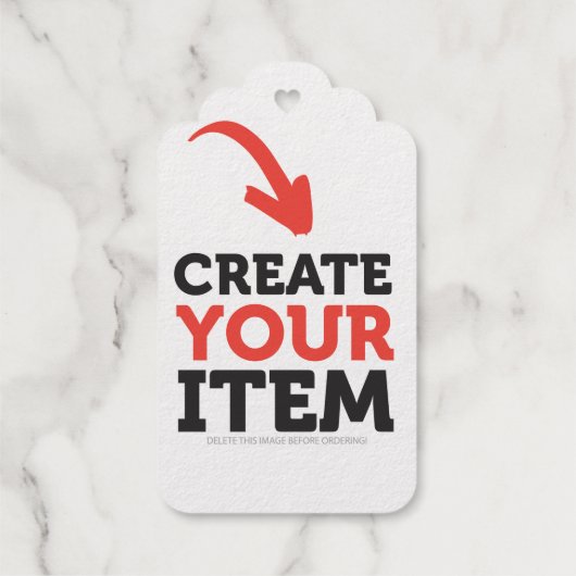 CREATE-YOUR-OWN DIY Custom upload wedding ギフトタグ (裏面)