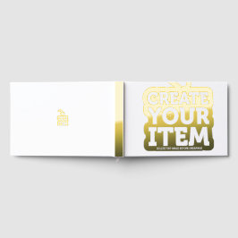 CREATE-YOUR-OWN DIY Custom upload your design ゲストブック