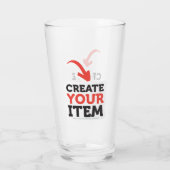 CREATE-YOUR-OWN DIY Custom upload your design タンブラーグラス (裏面)