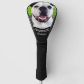 Create Your Own Dog Photo Personalized  ゴルフヘッドカバー (正面)