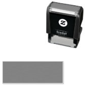 Create Your Own editable dark gray セルフインキングスタンプ (インサイチュ)