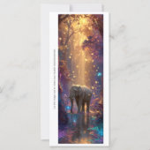 Create Your Own Enchanted Elephant Bookmark Card (正面)