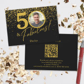 Create Your Own Fabulous Birthday Photo QR Code 出欠カード