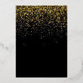 Create Your Own Fabulous Milestone Birthday Photo 箔招待状 (裏面)