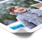 Create Your Own Family Photo Collage Holiday ポスター (角)