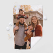 Create Your Own Family Photo Custom Picture DIY  ゴルフタオル (インサイチュ)