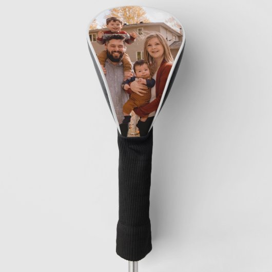 Create Your Own Family Photo Custom Picture DIY ゴルフヘッドカバー (正面)